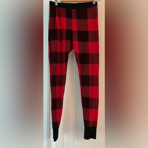 Old Navy Red and Black Checkered  Leggings